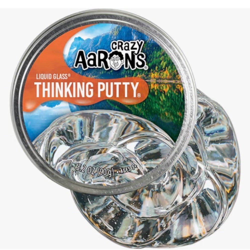 Crazy Aaron's Liquid Glass Thinking Putty 4 Inch Tin